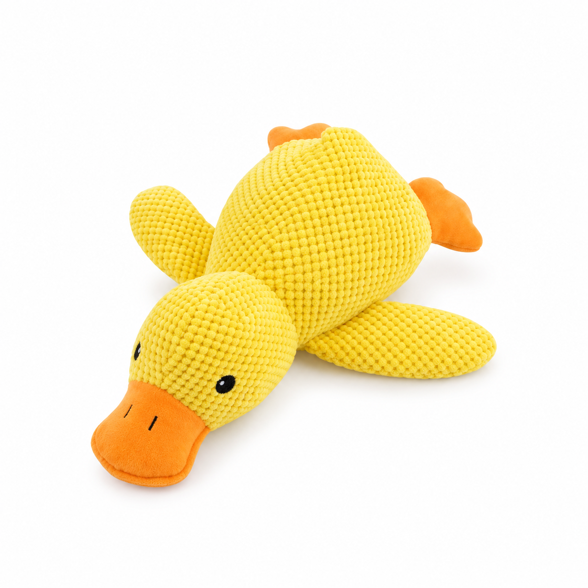 Squeaky Duck Plush Dog Toy – Chew & Comfort